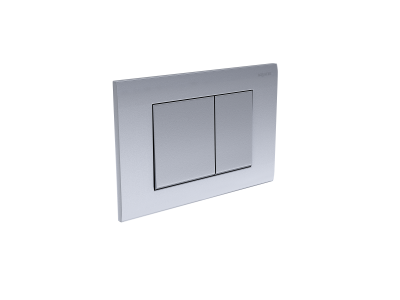 Панель смыва Aquatek Хром матовая (клавиши квадрат) KDI-0000011 - вид 1 миниатюра