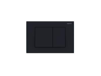 Панель смыва Aquatek Черная матовая (клавиши квадрат) KDI-0000012 - вид 1 миниатюра
