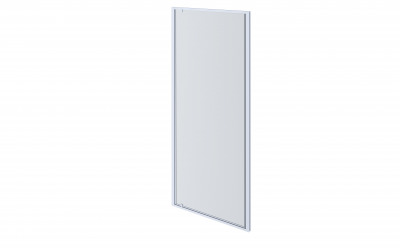 AQ NAA 6211-100 (новый артикул AQ ARI PI 10020CH) Душевая дверь, распашная 1000x2000 профиль хром, стекло прозрачное - вид 1 миниатюра