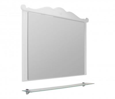 Зеркало без подсветки MIXLINE Прованс-105 белый ясень (536525) - вид 1 миниатюра