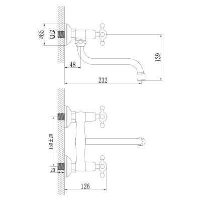 Смеситель для кухонной мойки Lemark Standard (LM2111C) - вид 3 миниатюра