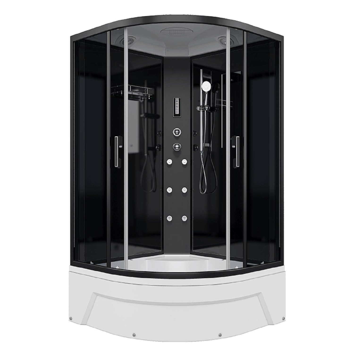 Душевая кабина ERLIT 57 серия ER570926-C24-RUS тонированное стекло - вид 1 миниатюра