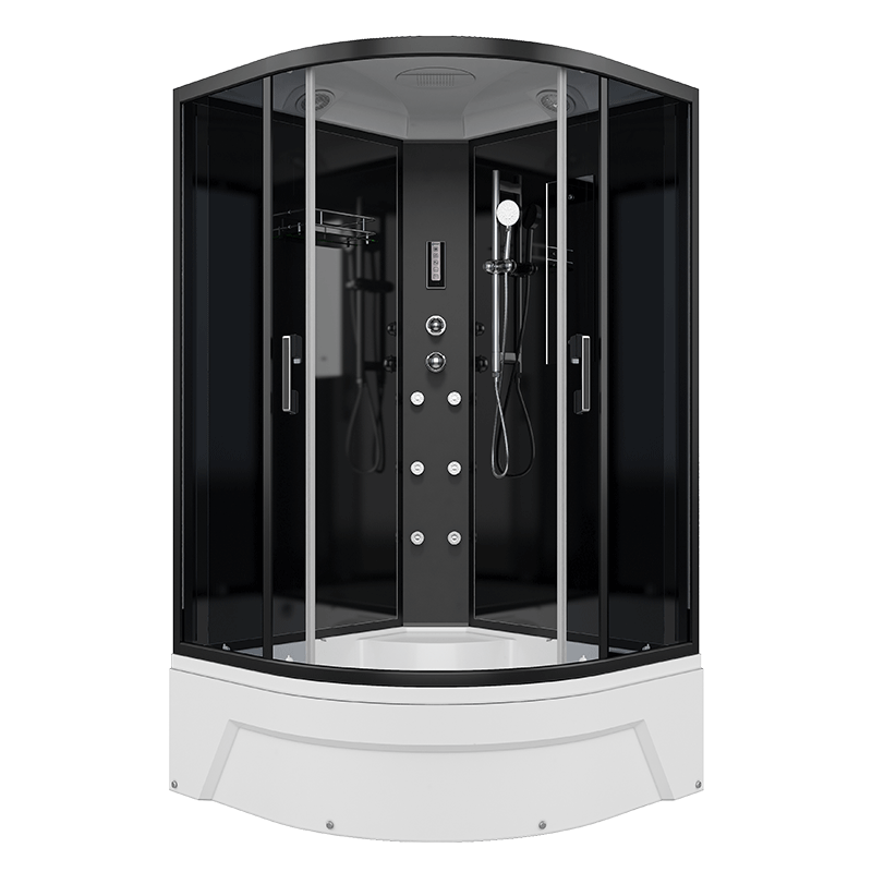 Душевая кабина ERLIT 57 серия ER5720TB4 тонированное стекло - вид 1 миниатюра