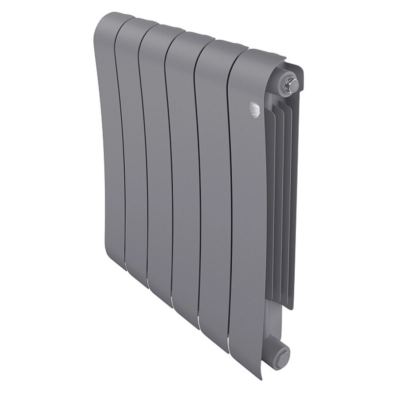 Радиатор биметаллический ROYAL THERMO Infinity Silver Satin 500 6 сек. - вид 1 миниатюра